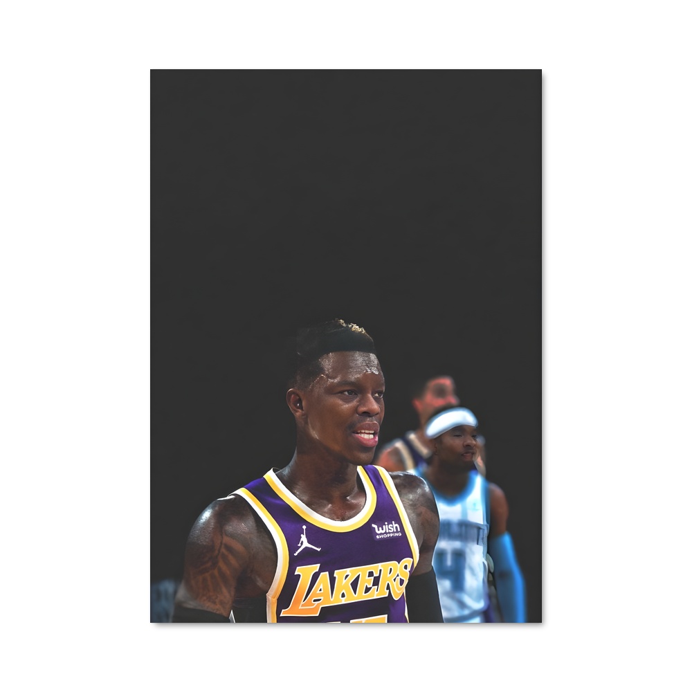 Poster Purple Passion – affiche Basketball